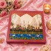 Musical Saptpadi Seven vachan Box  7gms 999 silver coin Wedding Gift box 